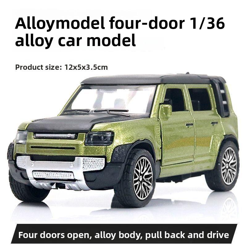 1:36 Simulation Alloy Off-road Vehicle Model Car Model Ornament Children's Toy Pull-back Car