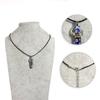 1Pc Hexagon Pillar Stone Necklace Bullet Pendant Choker Necklace Fashion Jewelry Gift