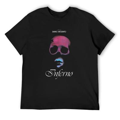 Dario Argento Inferno Horror Movie TShirt Tees Graphic Shirts Oversized Unisexs Vintage T Shirts