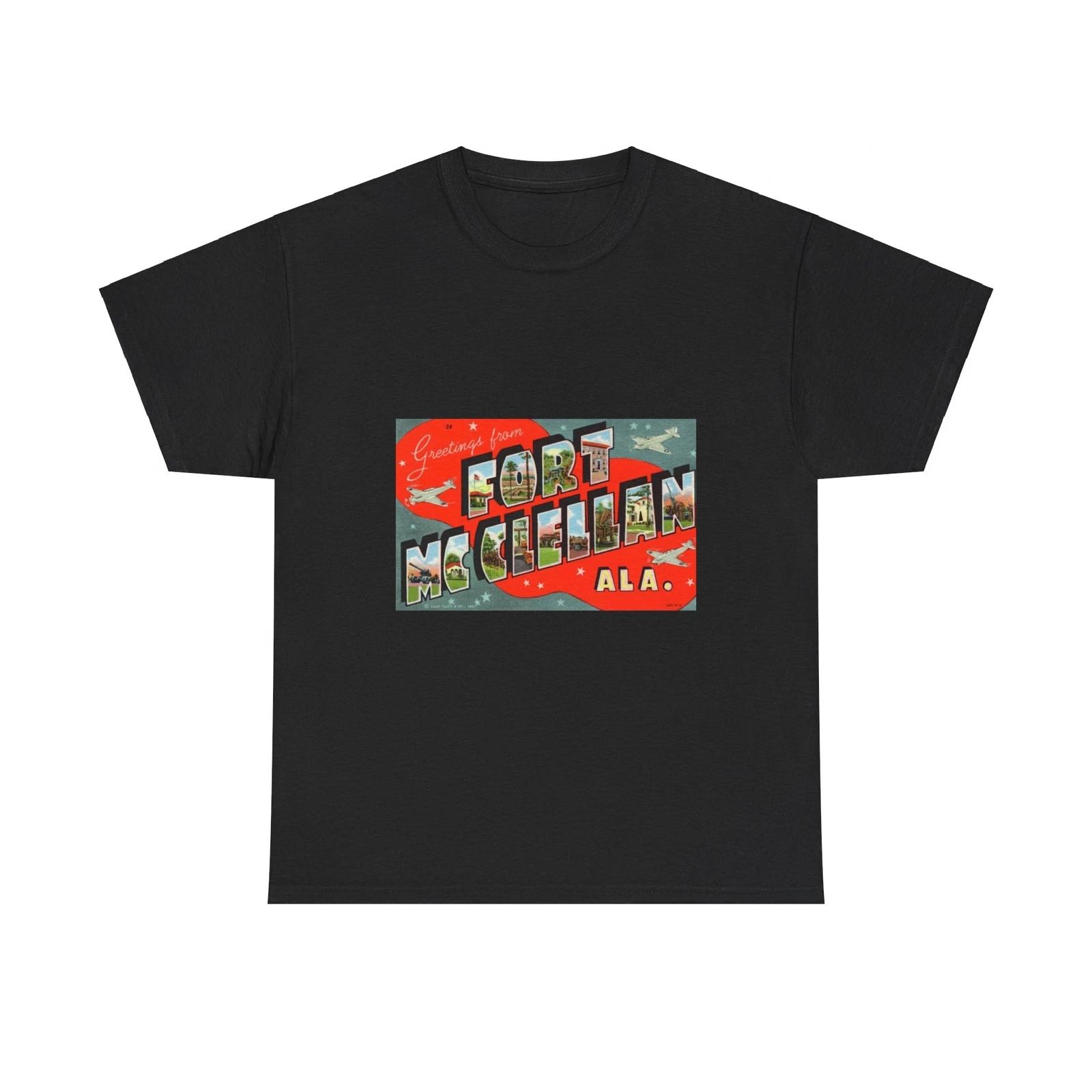 

Greeting card from Fort McClellan Ala (Greeting Postcards) T shirt M