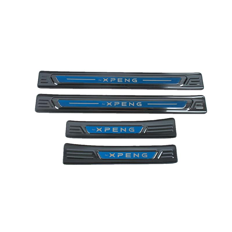 Für Xpeng P7 2025 Auto Türschweller Kratzschutzleiste Schutz Zubehör Edelstahl Kratzfest Schutz Verkleidung Styling Aufkleber 4 STK
