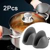 2Pcs Non Slip Silicone Insulation Clip Cooking Pinch Grips Heat Resistant Pinch Gloves Kitchen Cooking Baking Oven Mitts