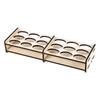 Model Paint Rack Stand Pigment Holder Organizer Wood Painting Rack Exquisite Convenient Shelf Holder DIY Pigments Shelf