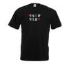 Coventry Retro Kits Black T-Shirt Adult Tshirt Tee Great Gift For Fans