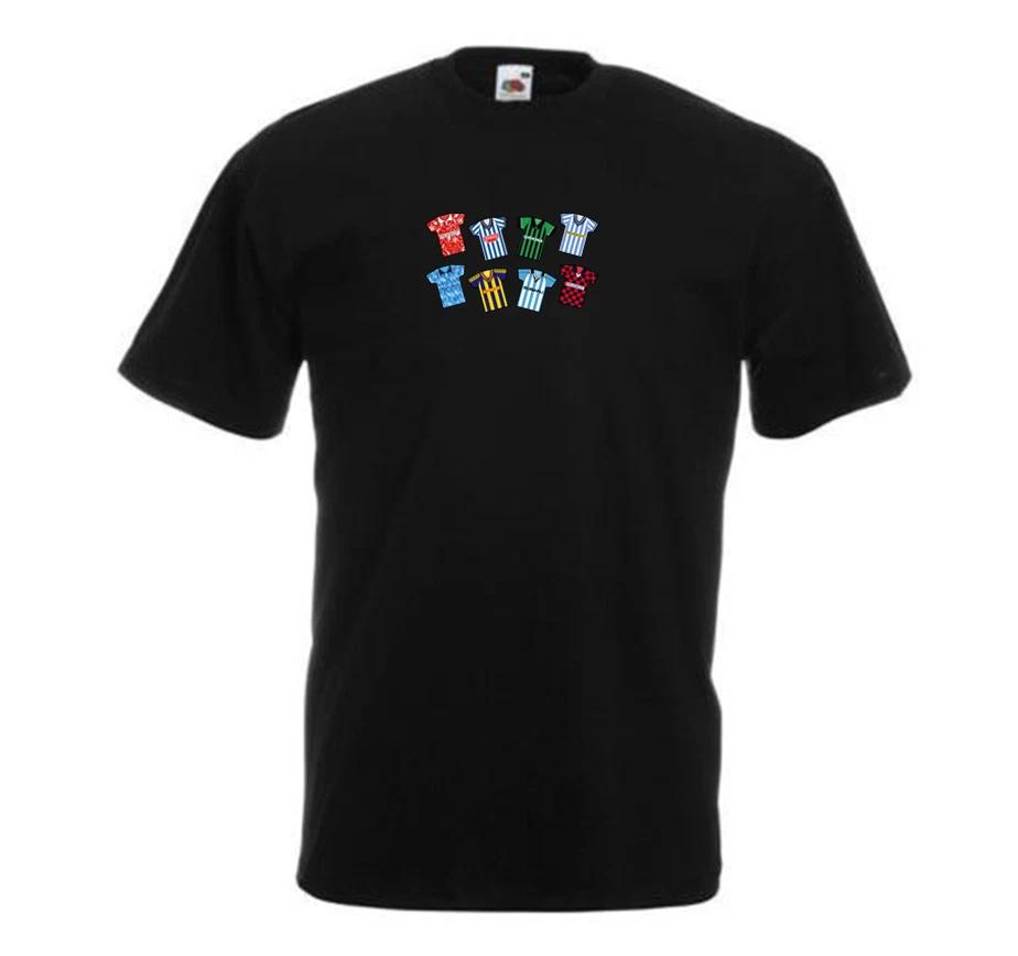 Coventry Retro Kits Black T-Shirt Adult tshirt Tee Great Gift For Fans S