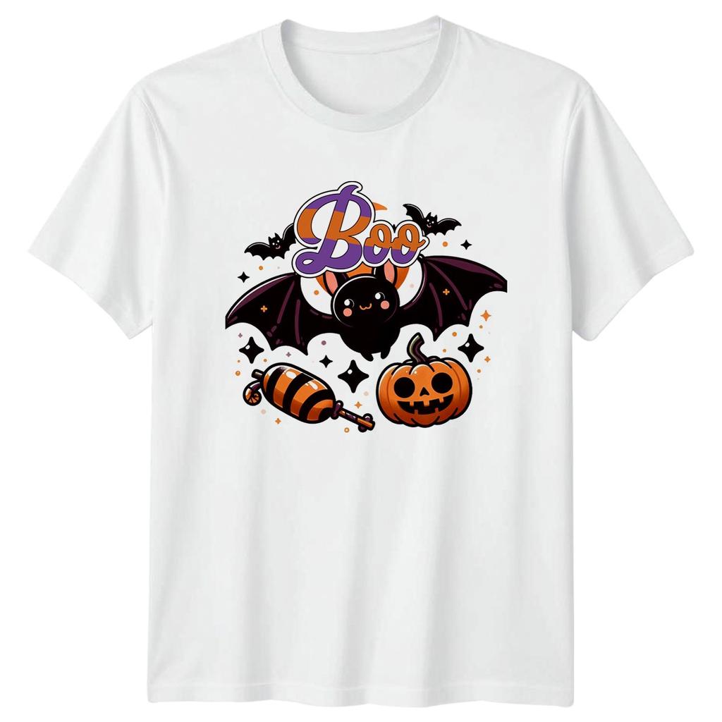 Boo TShirt Cute Bat Halloween Halloween Gift For Him And Her