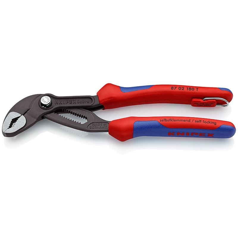 

Регулируемые плоскогубцы Knipex Cobra Mouth 42 мм, длина 180 мм, фосфатированная 2-компонентная ручка, ушко для страховки