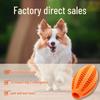 Elastic Spiky Rugby Ball for Dog Teeth Cleaning and Training, Bite-Resistant Design with Food Dispensing Feature