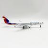 20cm A330 AIR Nepal Airlines Metal Airplane Alloy Diecast Model Plane 1/400 Scale Aviation Aircraft With Landing Gear Collection