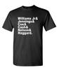 OUTLAW COUNTRY MUSIK Namen - Unisex Baumwoll T-Shirt