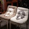 Design Plush Cartoon Toy Chair Cushion With Backrest For Hom Office Gift Doll