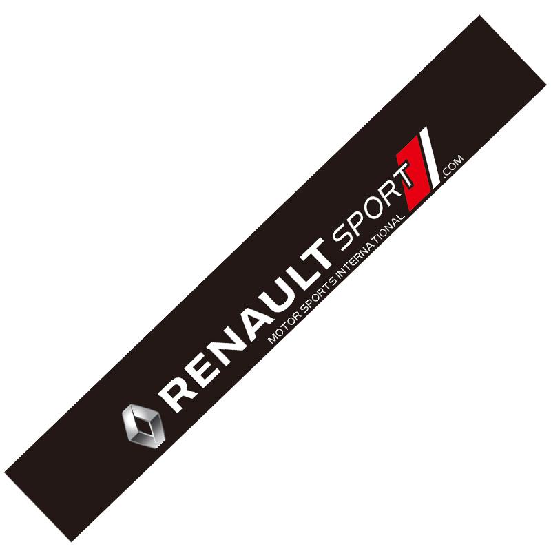 

Interior Stickers 1Pcs Car Sticker Front Windshield Decorative Decal For Renault Clio Koleos Megane Espace QM6 Kadjar Captur Dus