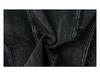 Herren High-End Distressed Denimjacke - Frühling & Herbst Schulterpolster Motorradstil