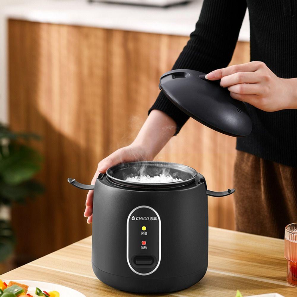 Low Power Electric Rice Cooker Ceramic Glazed Small Rice Cooker Cooking Appliances