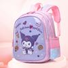 Niedlicher Nylon-Rucksack mit Cartoon-Motiven für Kinder, mit gebogenen Trägern und lustigen Designs