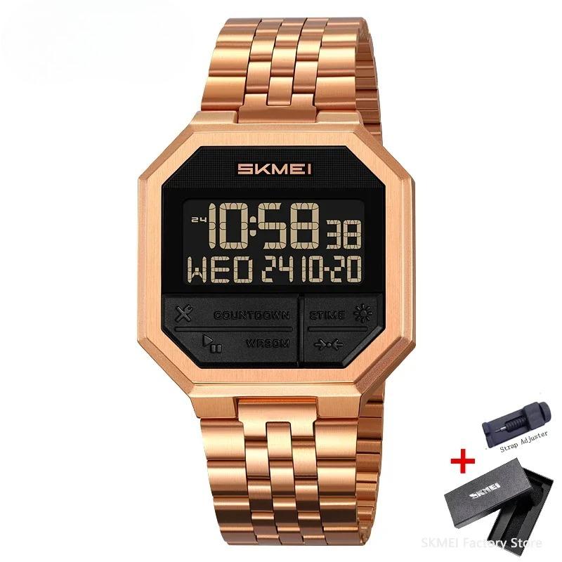 2350 LED Luxury Digital Watch for Men Sports Electronic Waterproof Display Wristwatches Mens Countdown Clock Reloj Hombre
