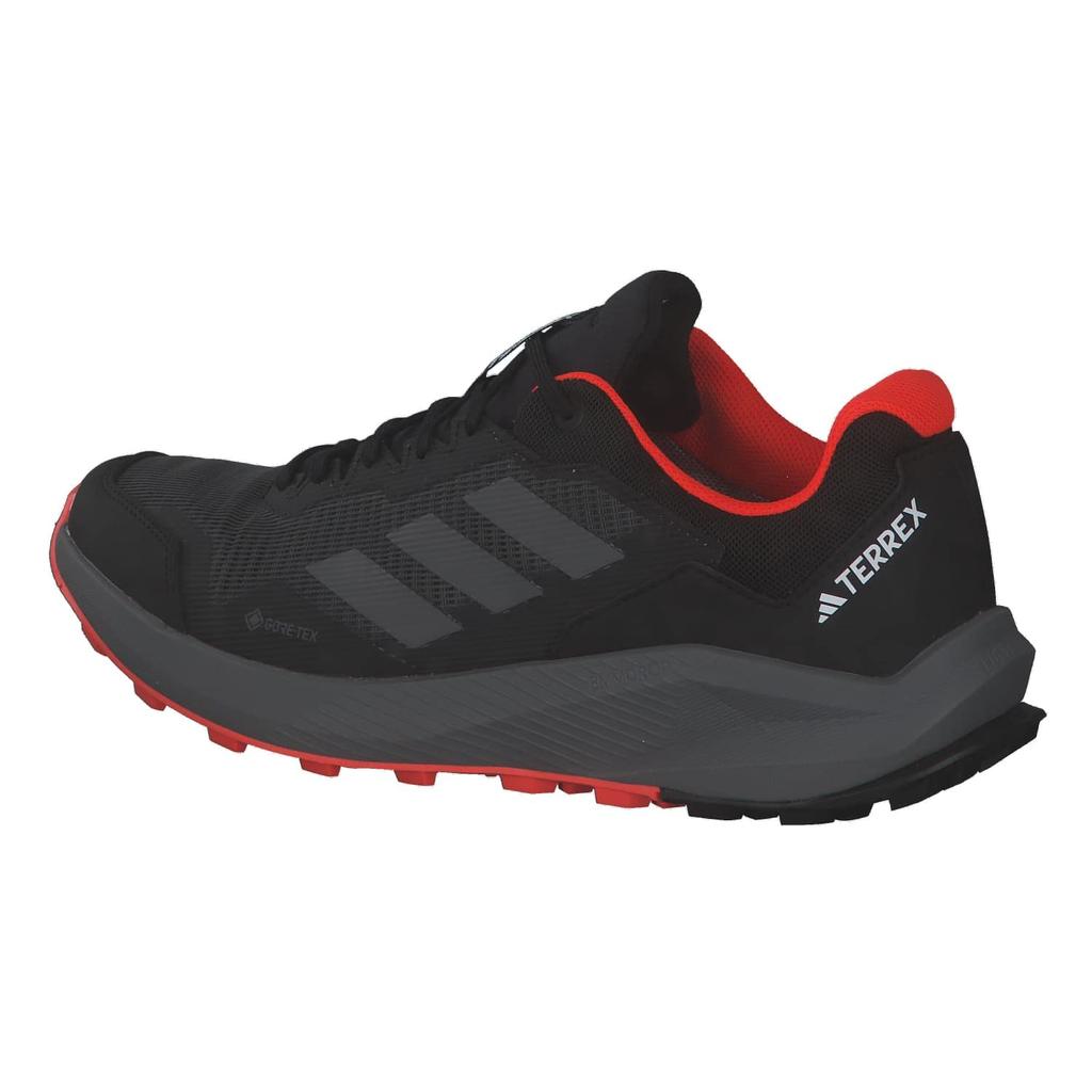 Adidas Terrex Trail Rider LTH85 Running Core Red Size GORE-TEX Men's Shoes, Black/Grey Four/Solar (HQ1233), 27.5cm