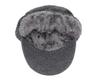 Men Winter Hat Casual Winter Beanie Hat For Men Plush Lining Wool Hat High Quality Warm Knitted Hat