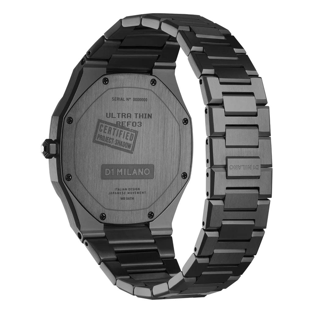 D1 Milano UTBJSH Ultra Thin Shadow - 40mm Stahl