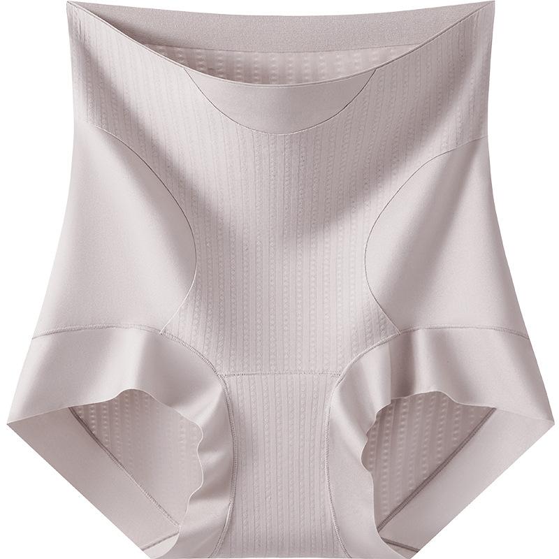 Ladies Spring and Autumn Micro Pressure Belly Shaping No Trace Comfortable High Waist Hip Briefs