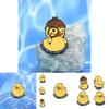 Cute Artistic Duck Brooch Playful Metal Pin For Fashionable Outfits And Bags