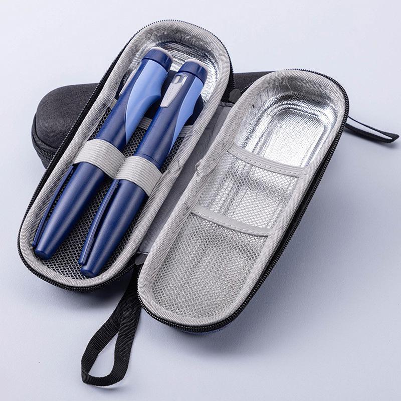 Portable Waterproof Diabetic Insulin Cooling Bag Case Carry-on Protector Medicine Organizer Refrigerated Ice Pack Drug Freezer