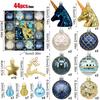 Electroplated Christmas Ornaments Festive Christmas Decoration Balls Christmas Ball Ornaments Painted For New Year Celebration