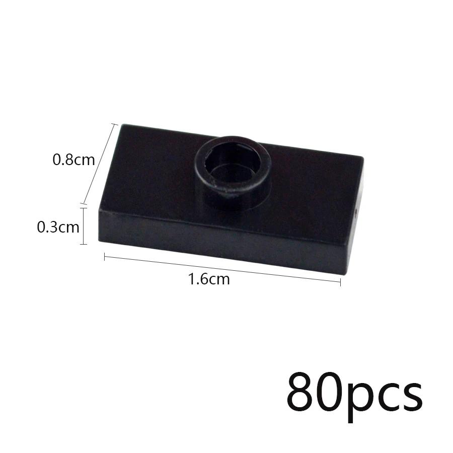 

MOC Assembles Particles Thin Brick 1x2 With 1 Stud Dot Plate Transformation Building Blocks Changeover Toy Compatible 15573 3794