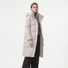 Tanboer Women's Mid-length Hooded Winter Goose Down Jacket 520796A