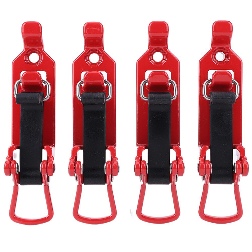 4 PCS Shovel Mount Metal Rubber Shovel Holder Clamp Wall Mount Kit Quick Release Axe Bracket for Roof Rack Boats Equipment Axe