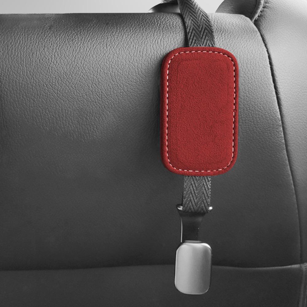 

Universal Vehicle Back Seat Organizer Storage Hanger Flip Hook Hanger Car Interior Accessories червоний