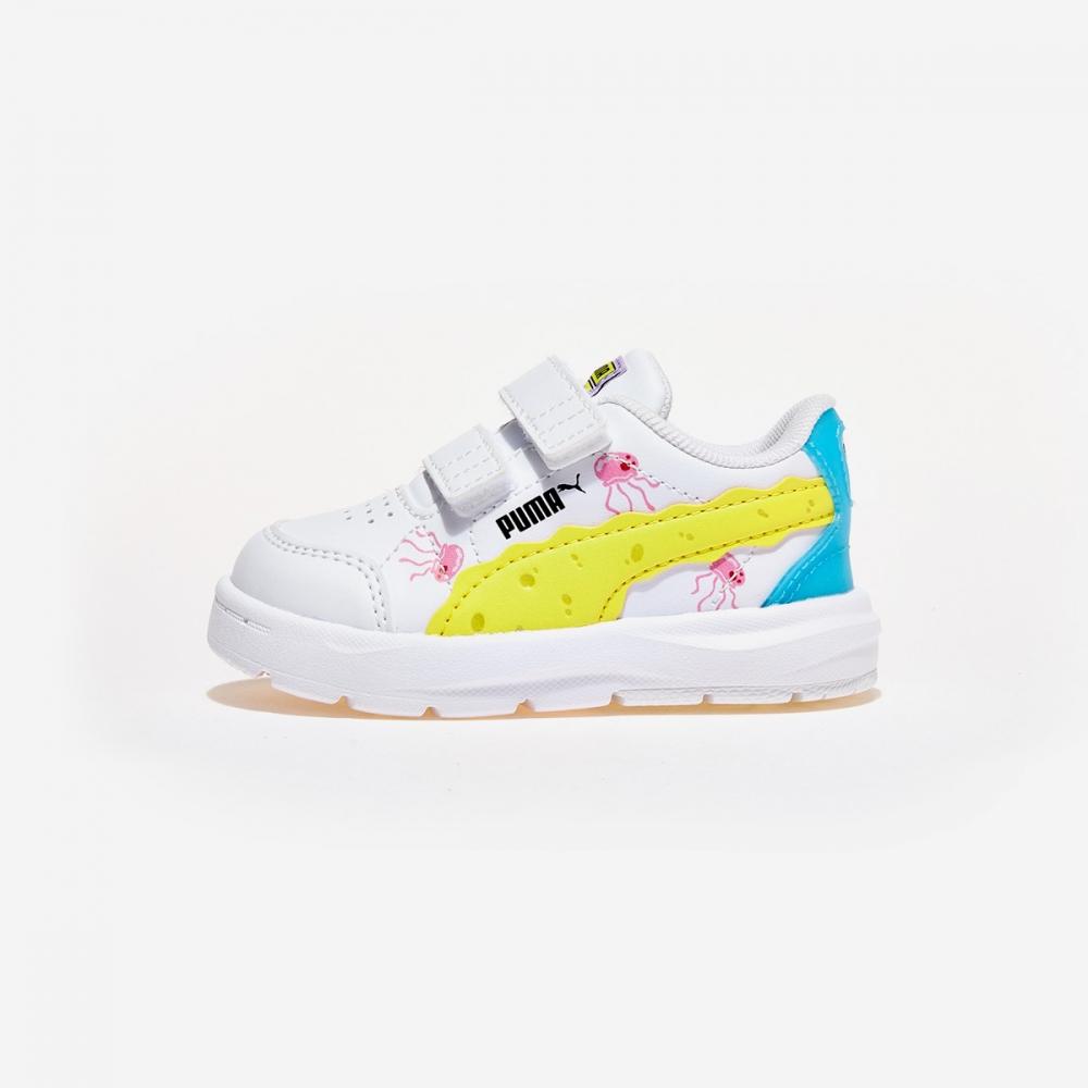

Puma Evolve Coat Spongebob Velcro Infant PUMA WhiteLucent YellowHero BluePRISM