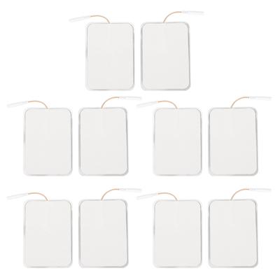 10Pcs 7x10cm Electrode Patches Reusable TENS Unit Replacement Pads Sticky Hydrogel for