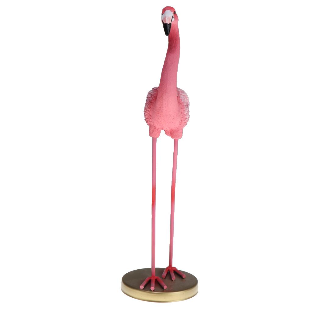 Harz Flamingo Figur Modell Schreibtischornament - 29x11cm