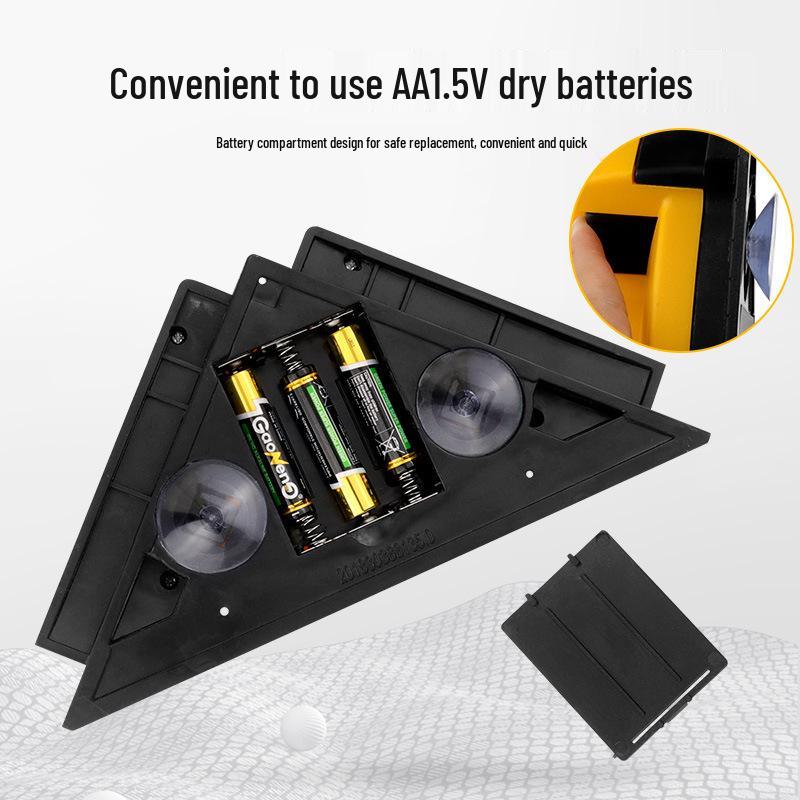 90° Tile Laying Tool: Wall Tile Level, Laser Angle Meter, Right Angle Ground Line Guide