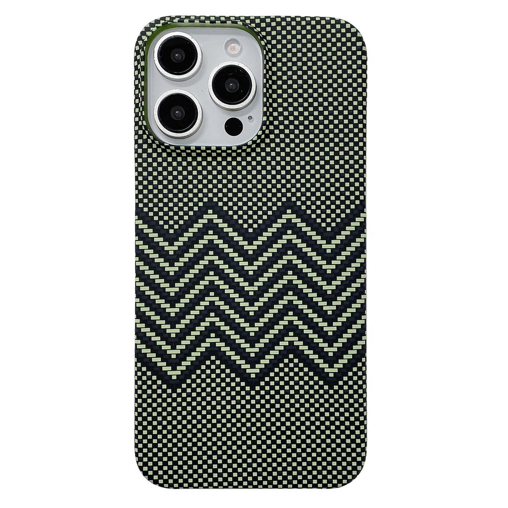 For iPhone 15 Pro Max Case Water Transfer Printing Drop-Proof PC Cell Phone Cover