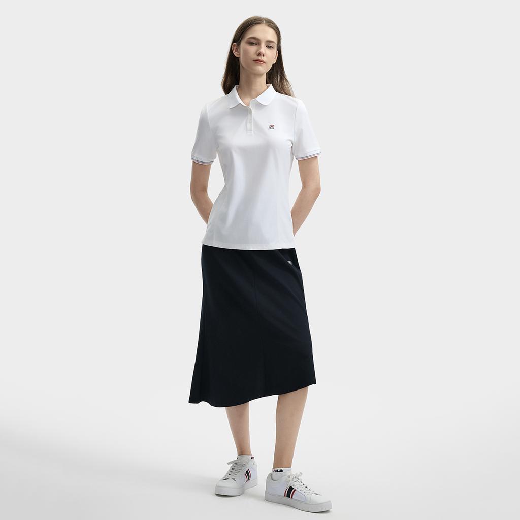 New FILA MODERN HERITAGE Polo Shirt Women's F11W431101FWT