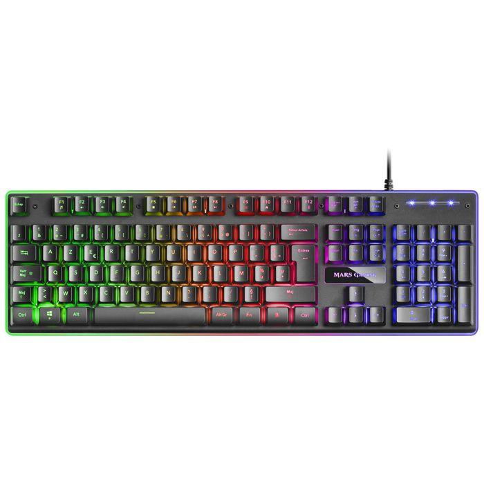 Combo de Périphériques - Mars Gaming - MCPEXFR - Clavier H-MECH - Souris 10K - Casque RGB