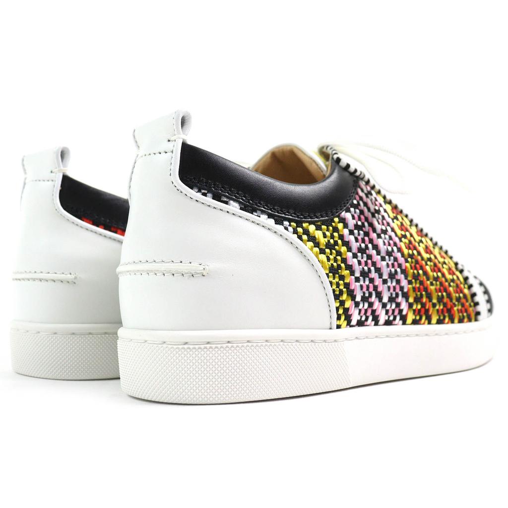 Pristine Christian Louboutin Sneakers RAPHIA BISTROT Raffia Bistro Braid Leather Used