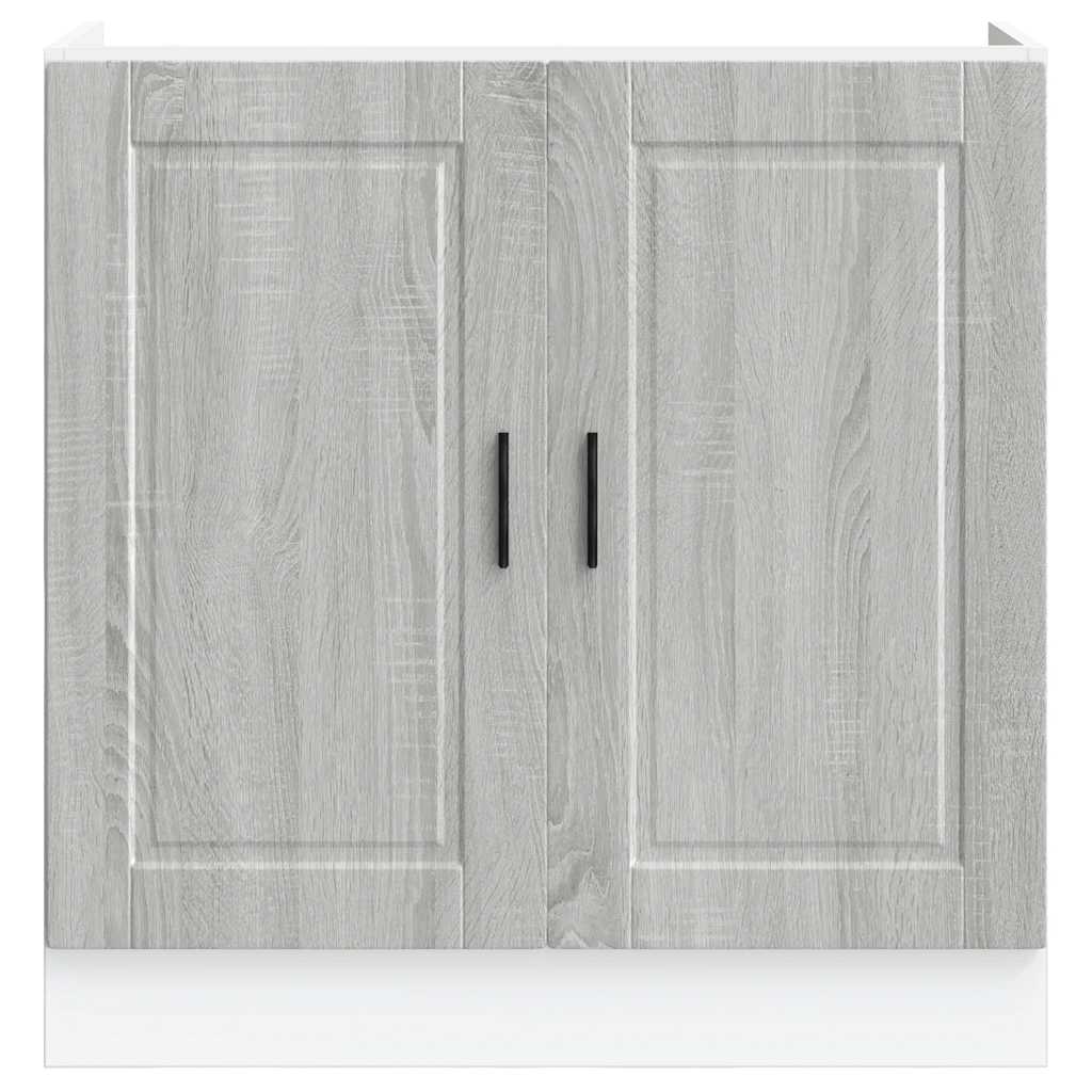 Vidaxl Sink Cabinet, Porto, Sonoma Grey Oak, 80X46X81.5 Cm