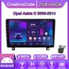 Android Car-Play Car Radio For Opel Astra H 2006-2014 Multimedia Player Head Unit Stereo GPS Navigation BT WIFI,2+64GB