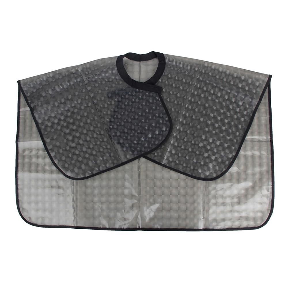 1PC TPU Hairdressing Cape Waterproof Hair Coloring Wraps Barber Shoulder Pads Hair Dyeing Haircut Apron For Salon