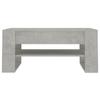 Vidaxl Stolik Kawowy, Betonowy, 102X55X45 Cm, Materiał Drewnopochodny