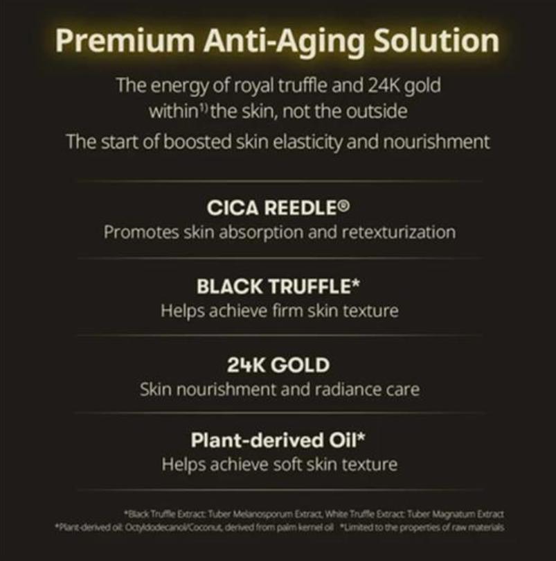 VT COSMETICS Black Truffle 100 Redel Shot 50ml – Firming & Radiance Serum