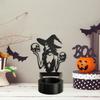 Halloween Horror Candle Holder Foldable Creative Candlestick Ornament Fun Creepy Desktop Decoration Atmosphere Arrangement Craft