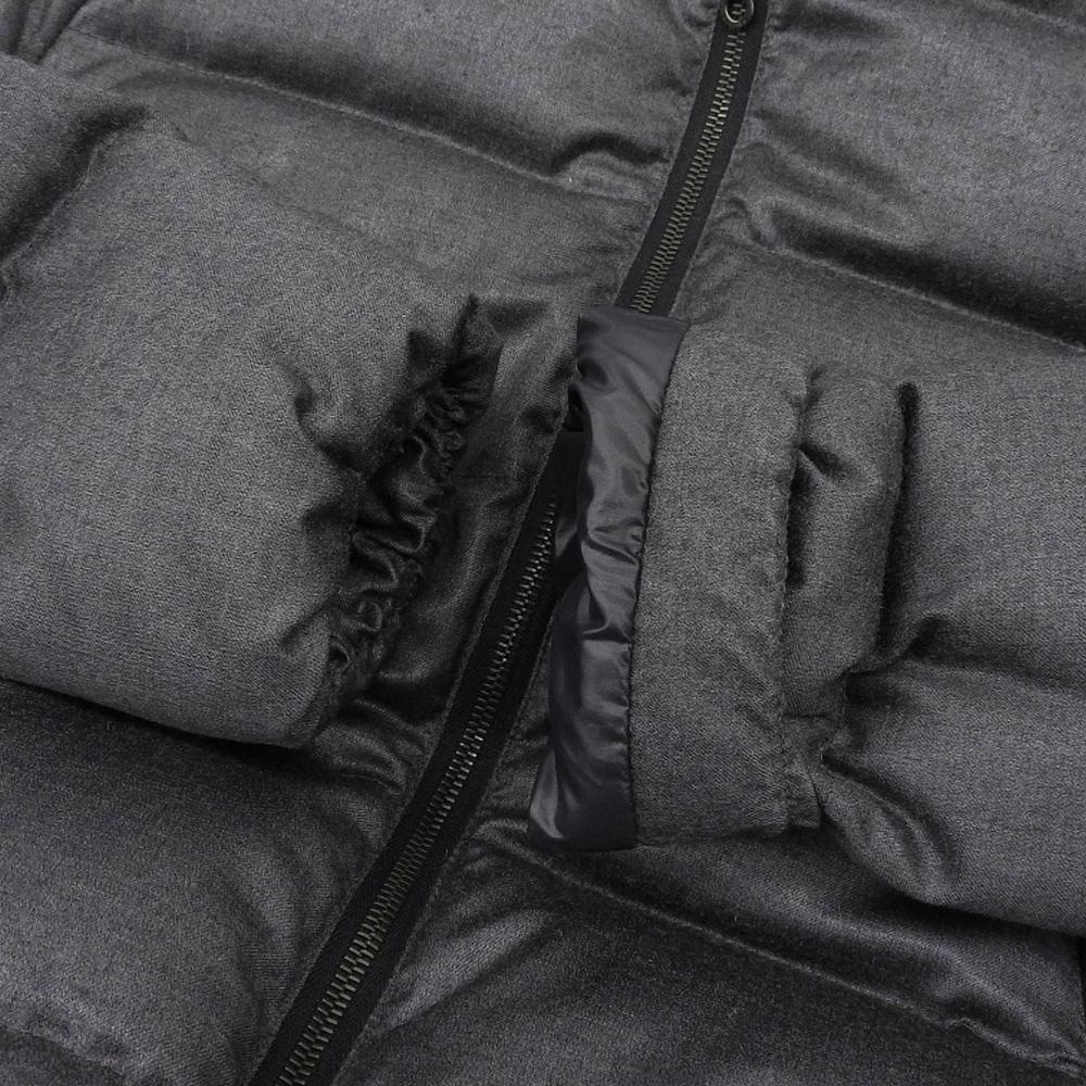 DUVETICA Women's Hooded Down Jacket, Gray, Size 38, 01936772 Jacket 38 grayUsed