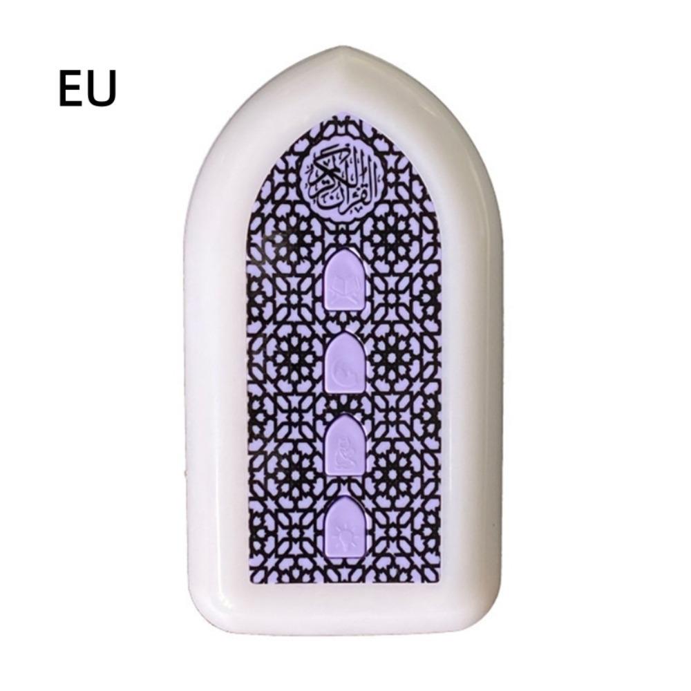 

Portable Wall Mount Speaker UK/EU ZK3S Speaker Wall Socket Islamic Night Light Muslim Daily Pray Purple EU