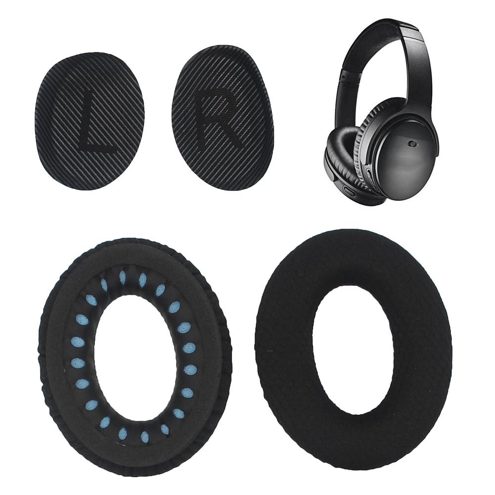 Replacement Ear Pads Cushions Ear Cushions Soft Foam Cushion Cover for Bose QuietComfort 35 QC35 QC25 QC15 Headphones