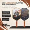LOCO 2.0 Pickleball Paddle Carbon Fiber Face Sandblasted Surface EPP Foam Core Lightweight Performance