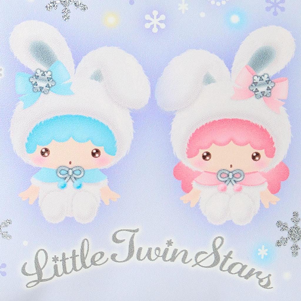 Sanrio Sweets Pouch Little Twin Stars Kiki Lala Christmas Gift 248321 & (Snow Rabbit)